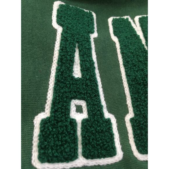 NWT Faded Rose Large Boyfriend Jogger Green Los Angeles Nobby Appliqué - Picture 7 of 7